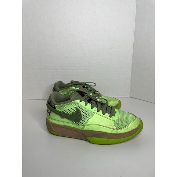 Nike Ja 1 Zombie Green Basketball Shoes 4Y - Picture 1 of 9